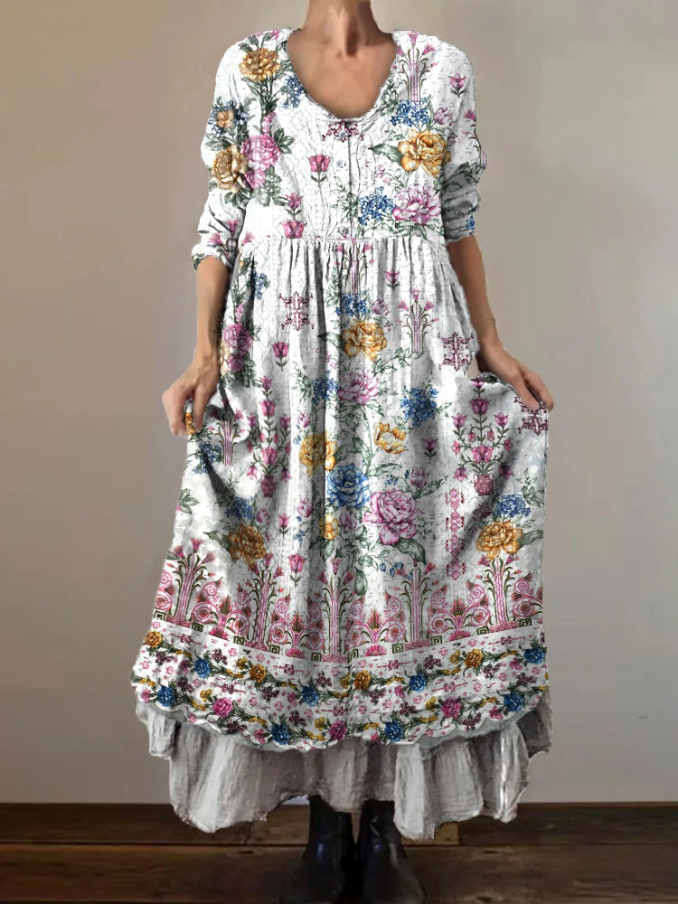 A Vintage Style Dress with Delicate Timeless Details