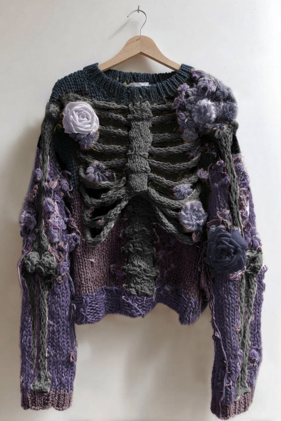 Vintage Inspired Sweater with a Contemporary Edge