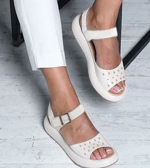 LD | Open sandalen met verstelbare riem