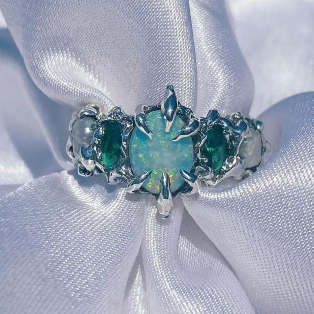 Ocean Opal Guardian Ring