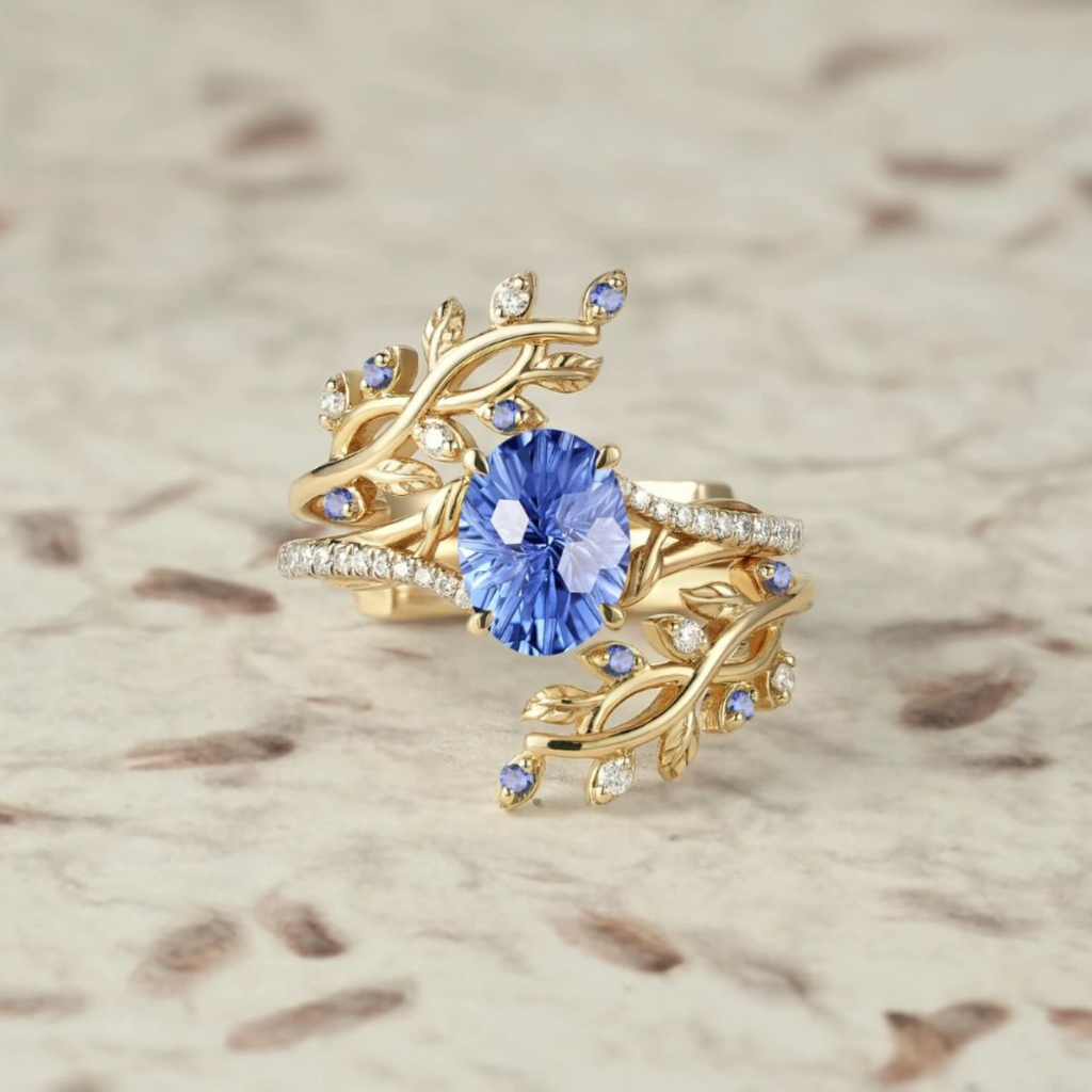 Blue Ivy Halo Ring