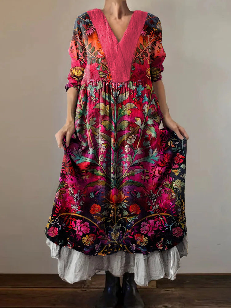A Vintage Style Dress with Delicate Timeless Details