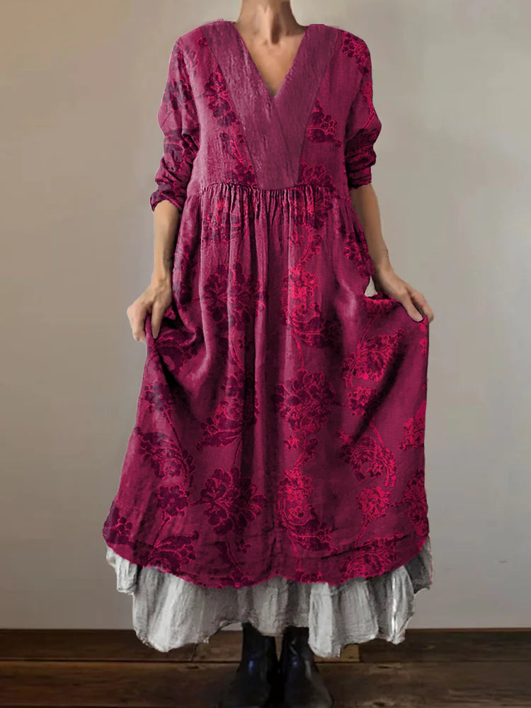 A Vintage Style Dress with Delicate Timeless Details