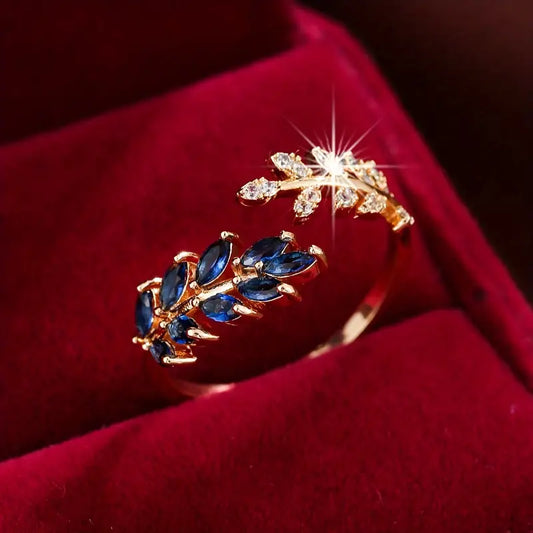 Elegant Vivara Saphielle Gold Ring