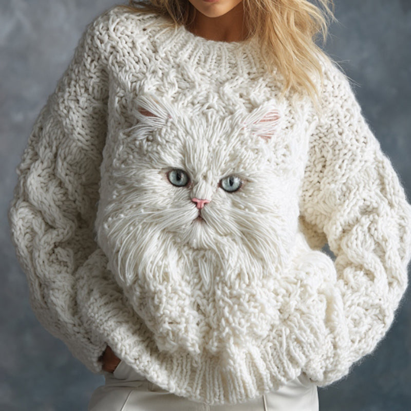 Well Tailored Sweater with a Graceful Silhouette