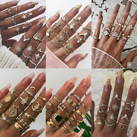 Unique Premium Pack Of 8 To 12 Rings