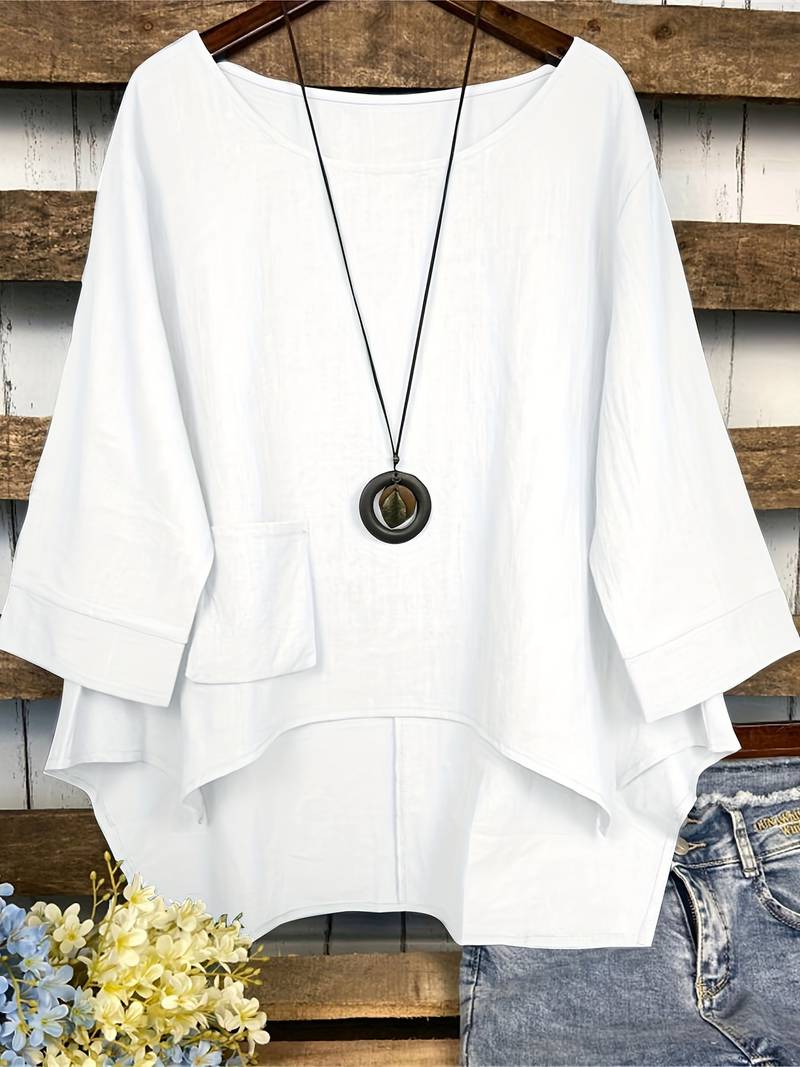 Gracefully Styled Blouse for Any Occasion