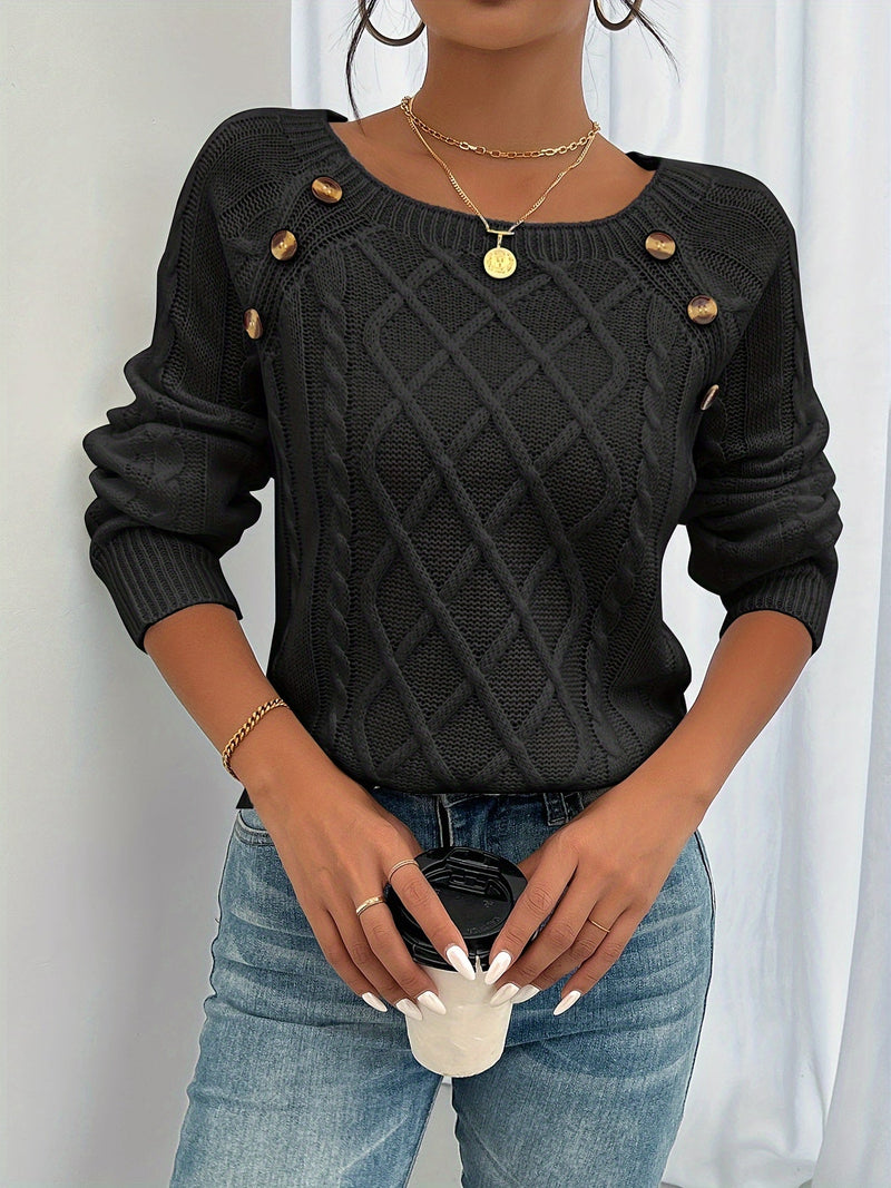 Vintage Inspired Sweater with a Contemporary Edge