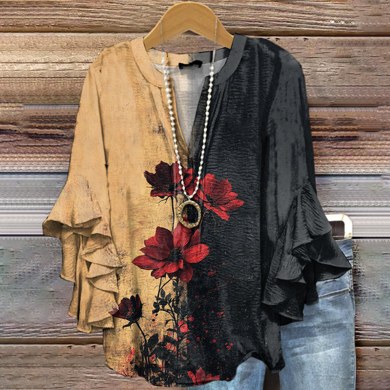 A Vintage Style Shirt with Delicate Timeless Details