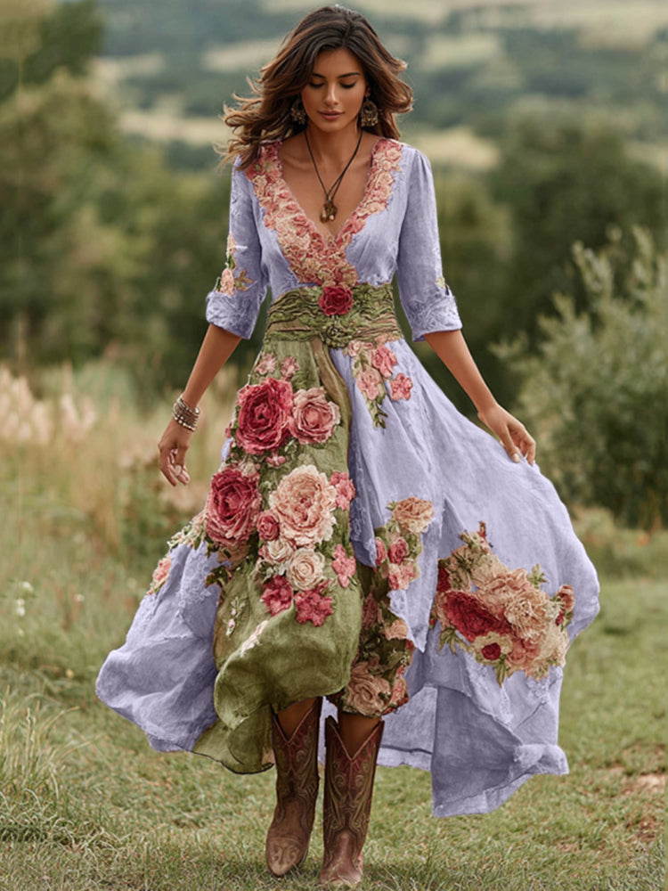 Vintage Inspired Dress with a Contemporary Edge