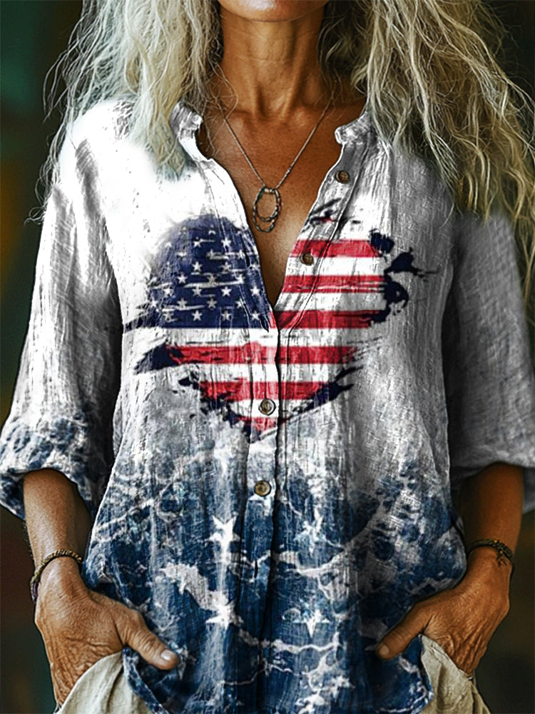 Classic Vintage Shirt with a Flattering Fit
