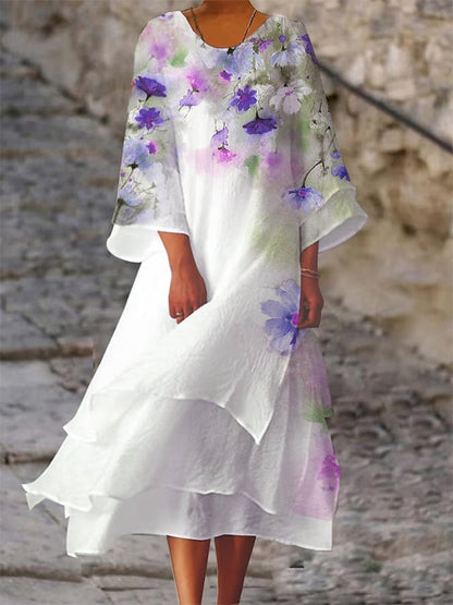 LD Eenvoudige en luchtige jurk