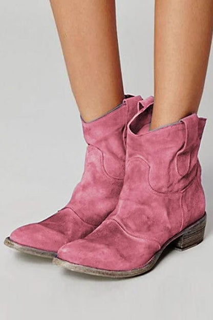 LD | Ondersteunde suède enkellaarsjes