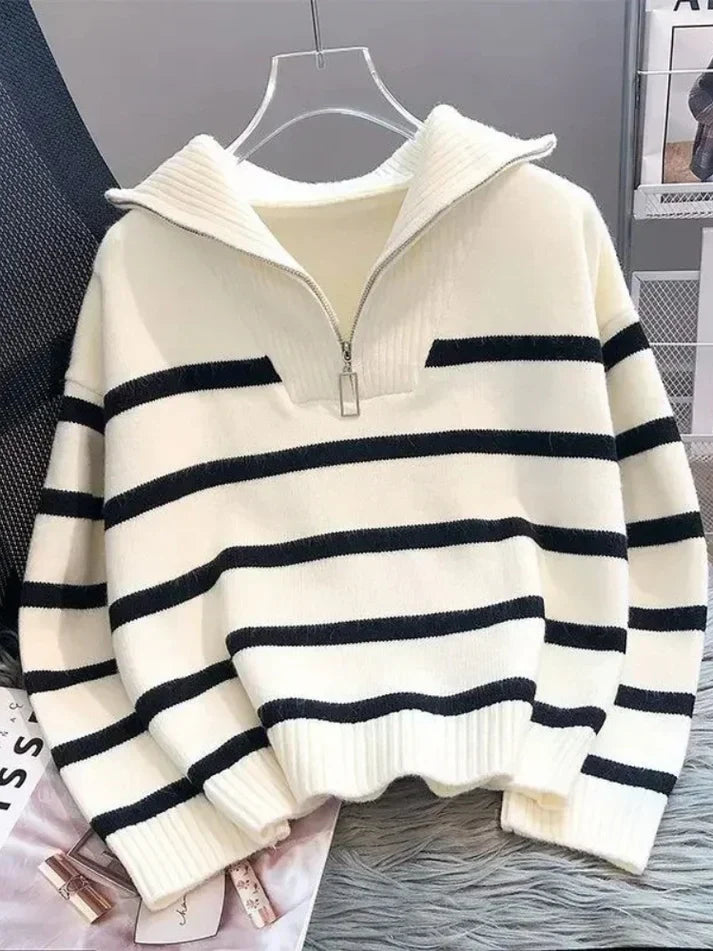 Beautifully Finished Sweater in a Timeless Design