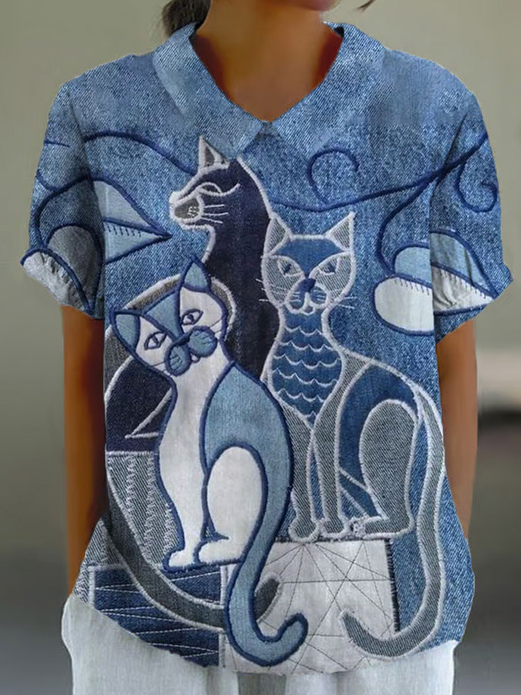 Vintage Inspired Shirt with a Contemporary Edge