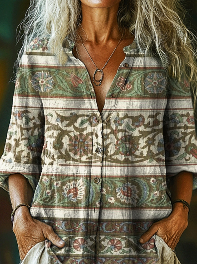 Classic Vintage Shirt with a Flattering Fit