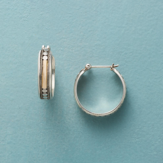 Silver Hoop Earrings