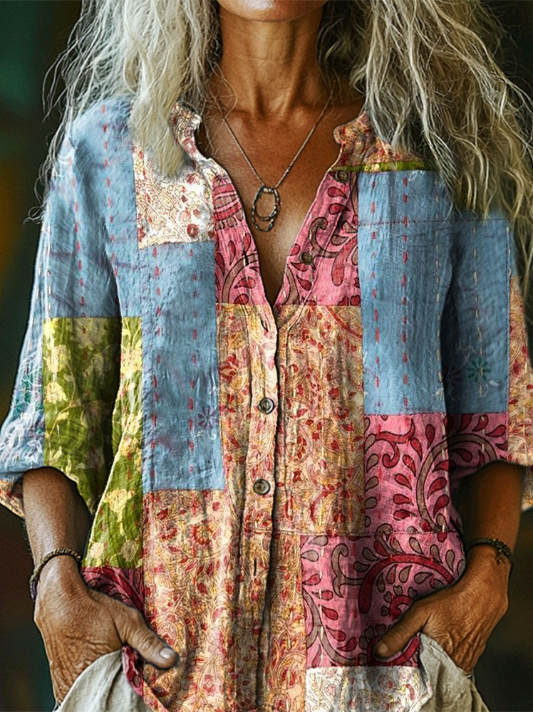 Vintage Inspired Shirt with a Contemporary Edge