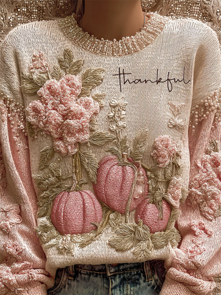 Vintage Inspired Sweater with a Contemporary Edge