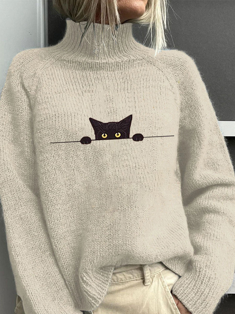 Vintage Inspired Sweater with a Contemporary Edge