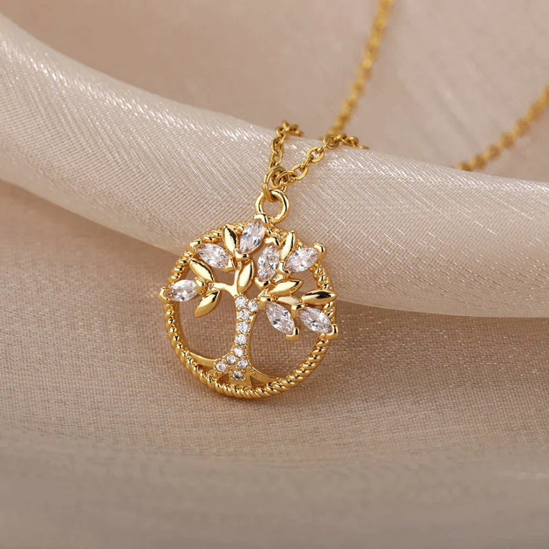 Tree Of Life Bright Necklace