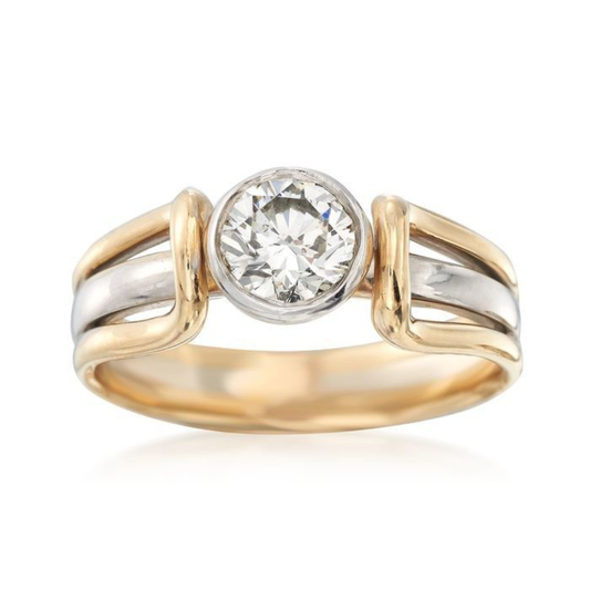Marquise Crosswrap Pavé Ring