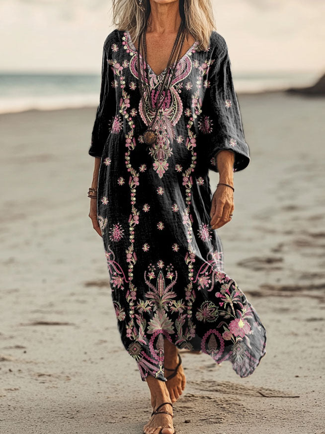 Classic Vintage Dress with a Flattering Fit