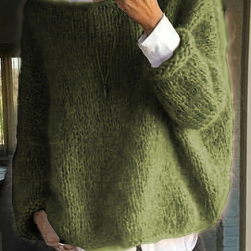 Well Tailored Sweater with a Graceful Silhouette