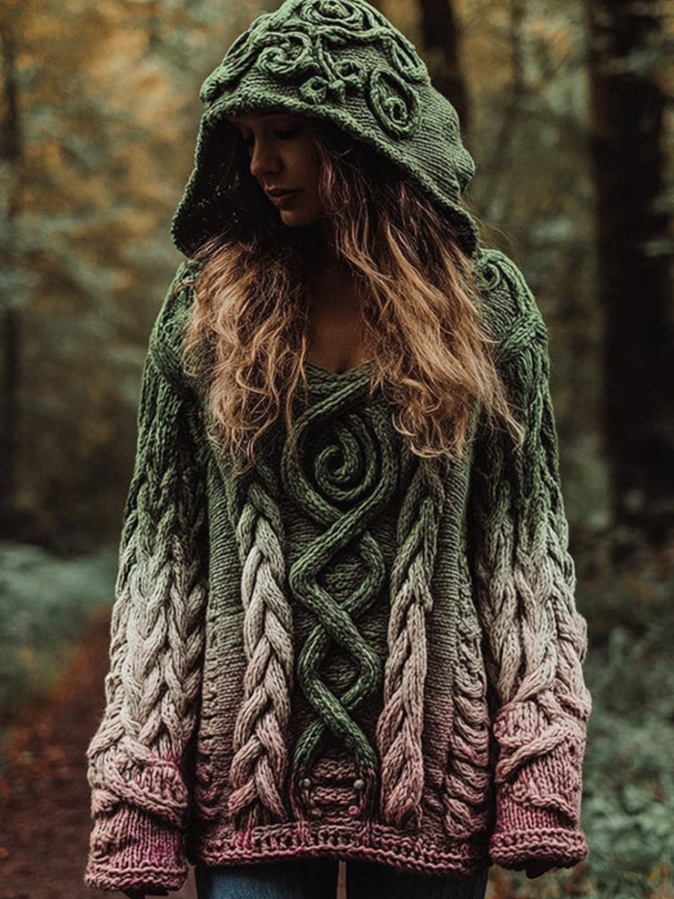 Vintage Inspired Sweater with a Contemporary Edge