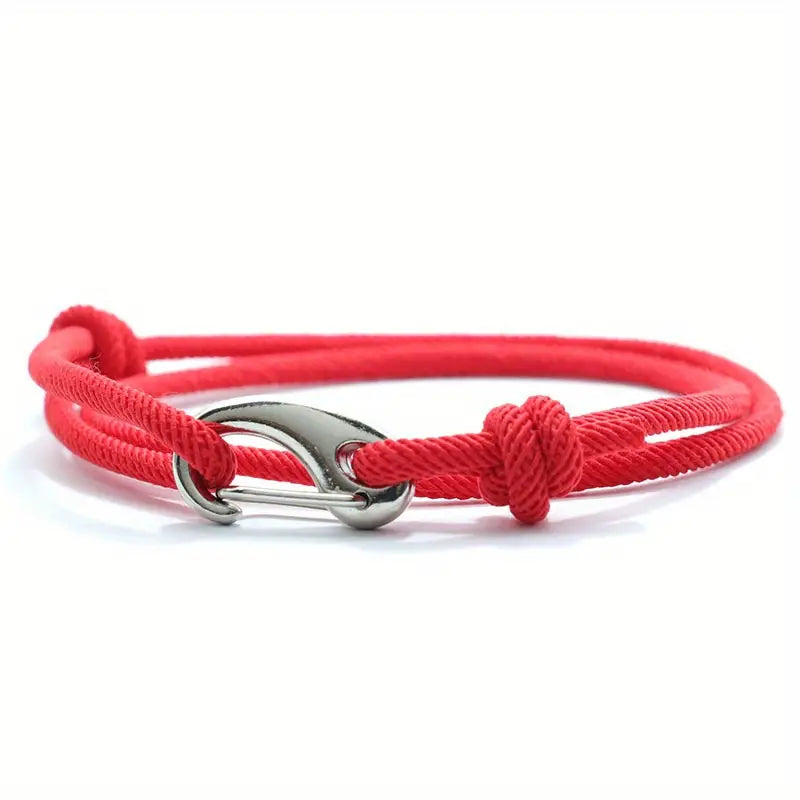 Simple Adjustable Rope Bracelet