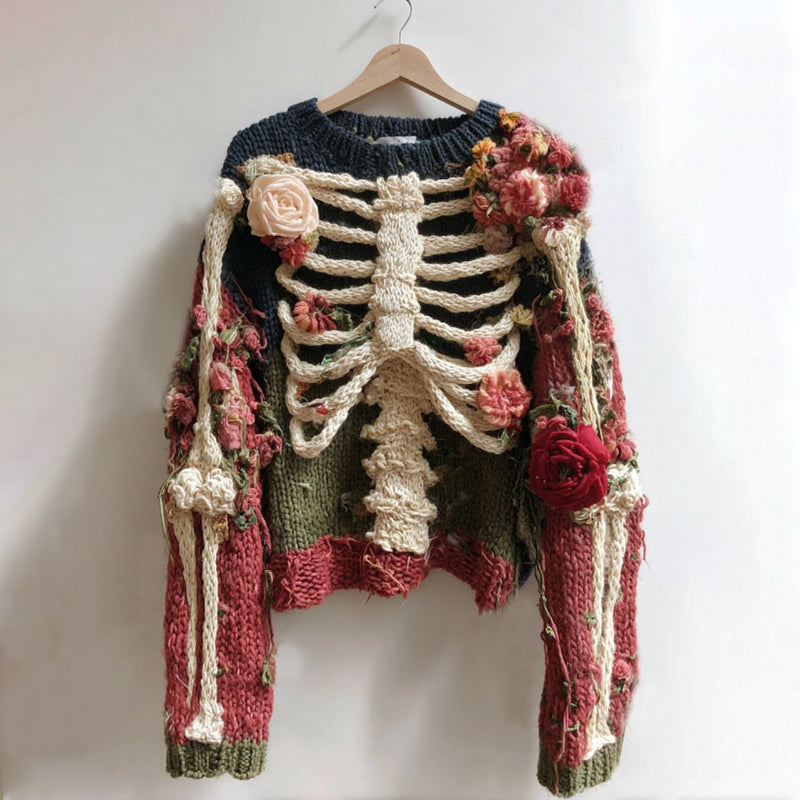Vintage Inspired Sweater with a Contemporary Edge