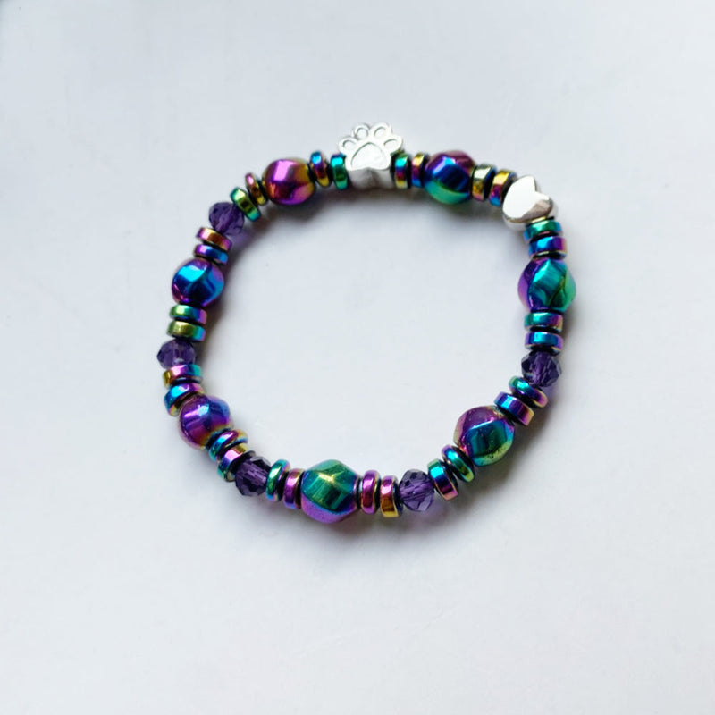 Paw Charm Magnetic Bracelet