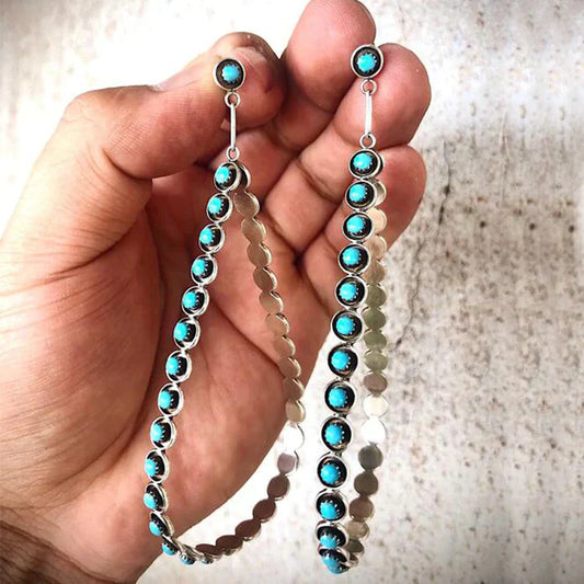 Turquoise Stone Earrings