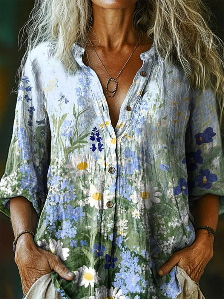 Vintage Inspired Shirt with a Contemporary Edge