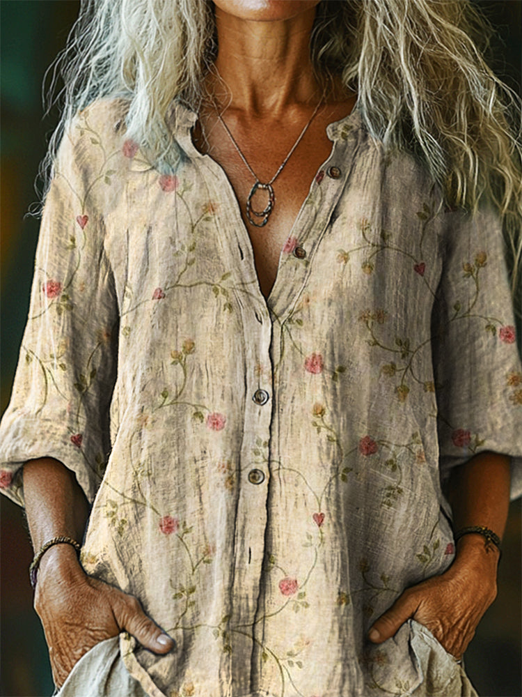 Vintage Inspired Shirt with a Contemporary Edge