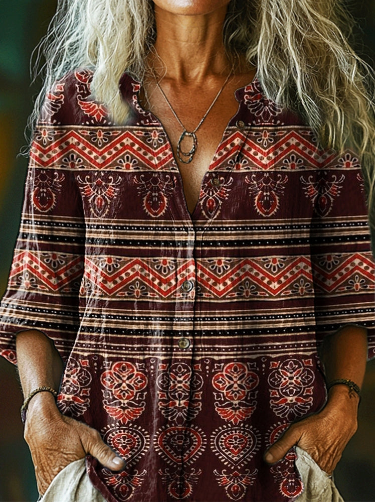 Classic Vintage Shirt with a Flattering Fit
