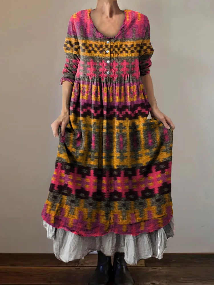 A Vintage Style Dress with Delicate Timeless Details