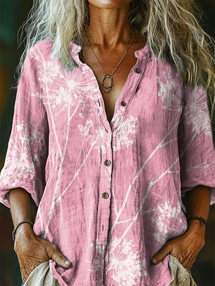 A Vintage Style Shirt with Delicate Timeless Details
