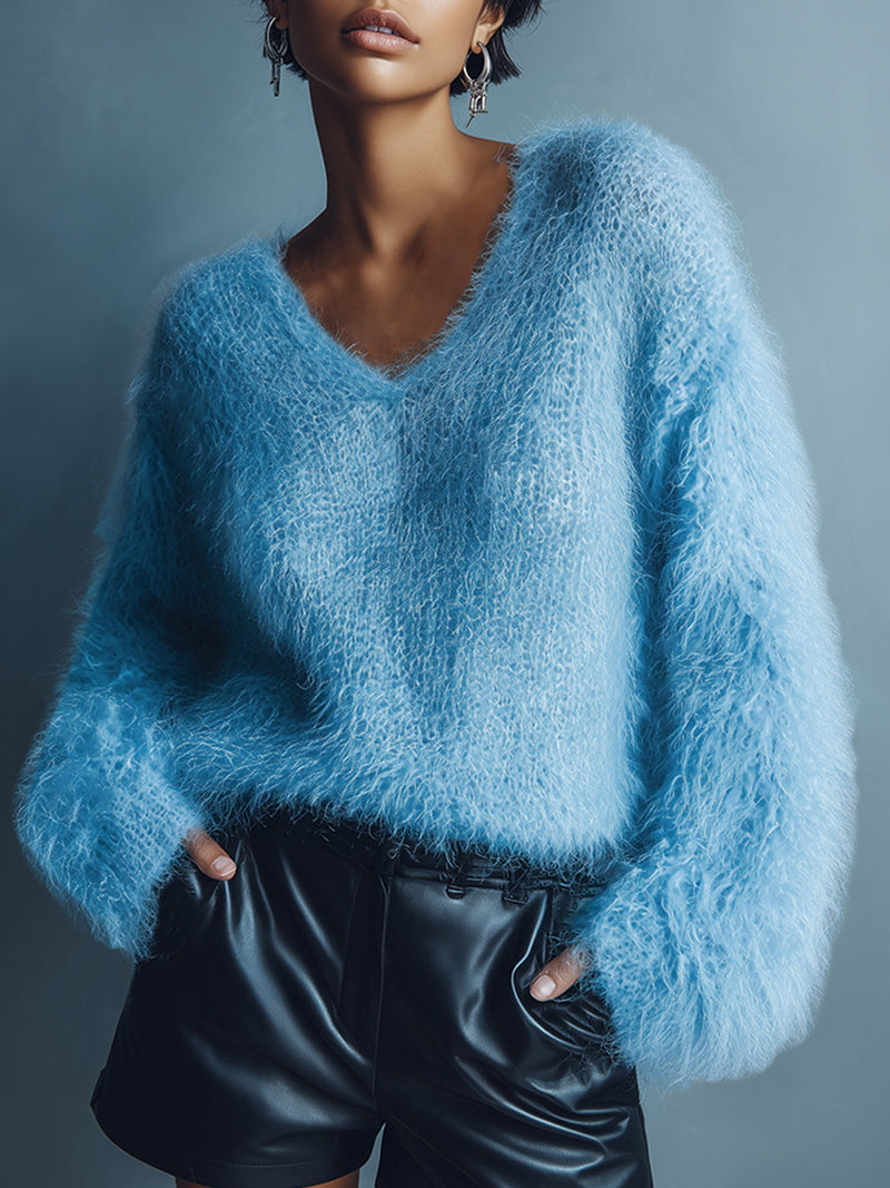 A Vintage Style Sweater with Delicate Timeless Details