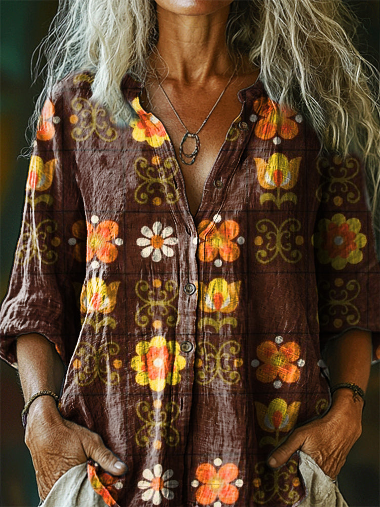 Vintage Inspired Shirt with a Contemporary Edge