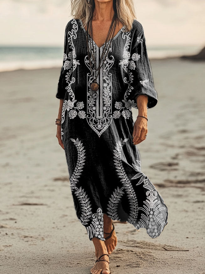 A Vintage Style Dress with Delicate Timeless Details