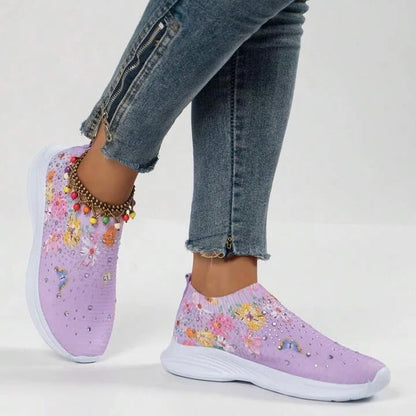 LD ademende slip-on sneakers