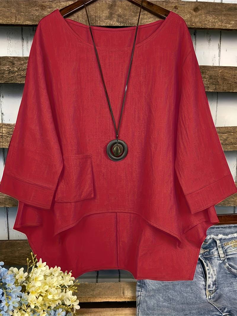 Gracefully Styled Blouse for Any Occasion