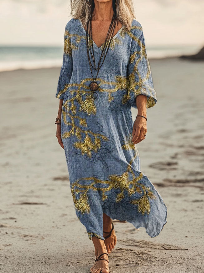 A Vintage Style Dress with Delicate Timeless Details
