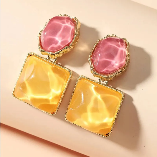 Warm Crystals Earrings