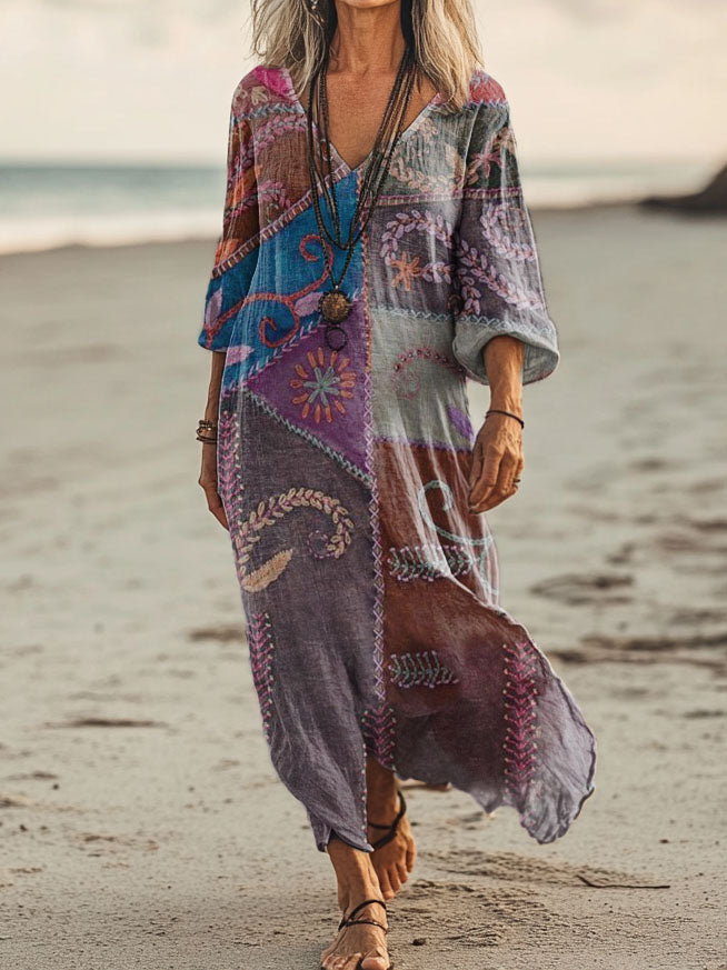 Classic Vintage Dress with a Flattering Fit