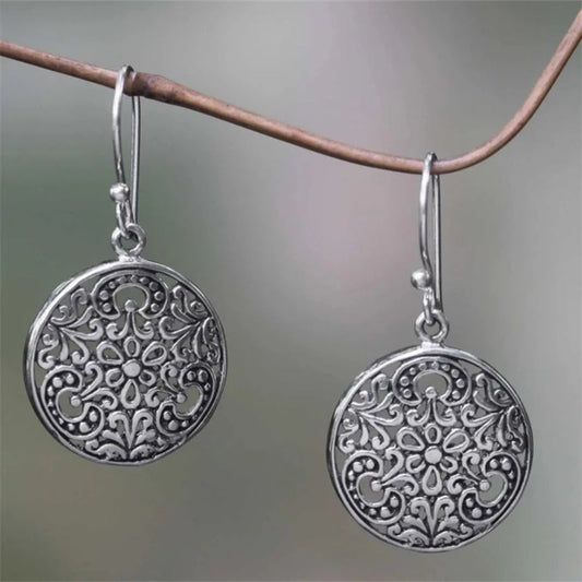 Rounded Hollow Earrings