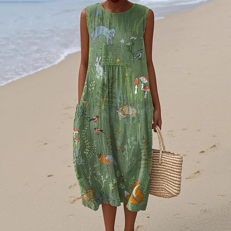 Subtly Elegant Dress with a Refined Vintage Look