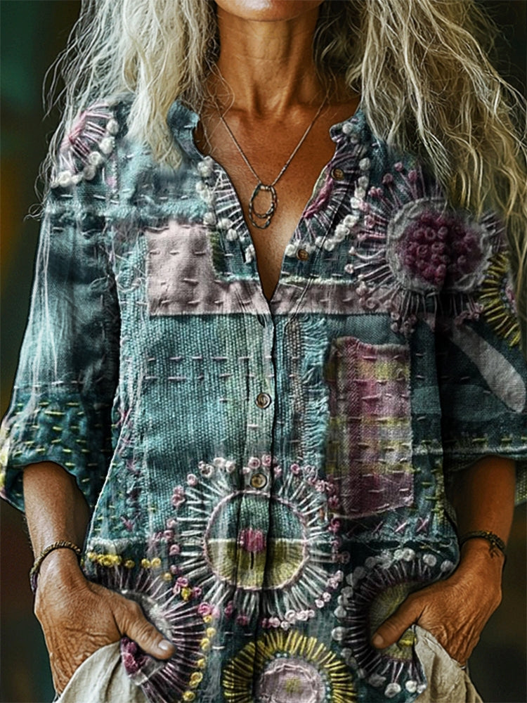 Vintage Inspired Shirt with a Contemporary Edge