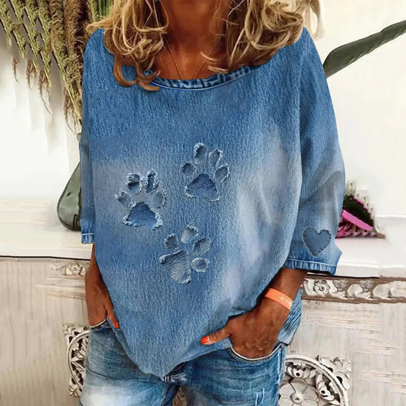 Tijdloze vintage stijl Top